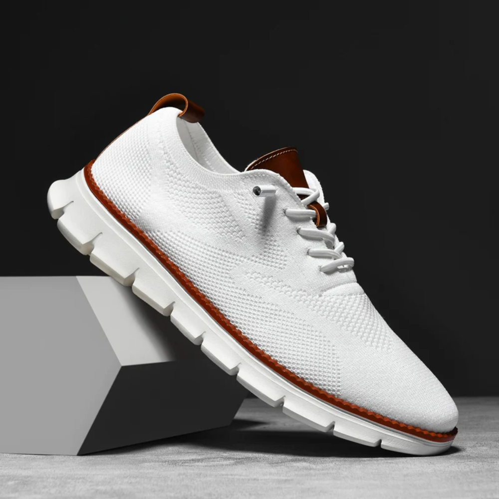 Comfy Max - Zapatos Ortopédicos Cómodos de Punto para Hombres