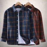 Marcus | Camisa de franela premium