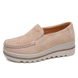Cómodas sandalias de plataforma tipo slip-on