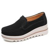 Cómodas sandalias de plataforma tipo slip-on
