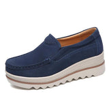 Cómodas sandalias de plataforma tipo slip-on