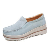 Cómodas sandalias de plataforma tipo slip-on