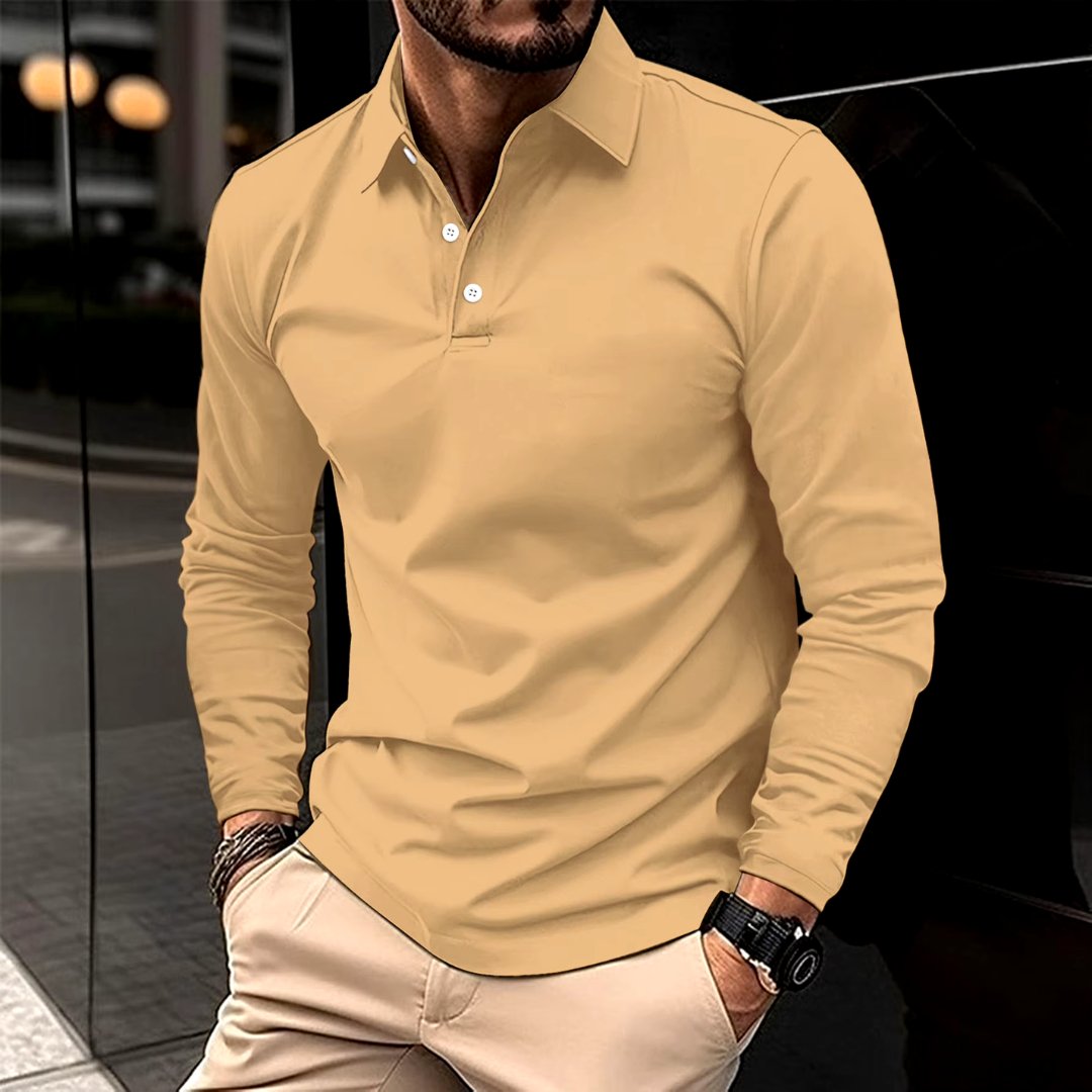 Camisa Polo Clásica de Algodón para Hombre
