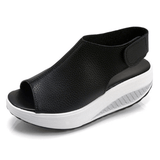 Sandalias cómodas de plataforma y diseño fácil de poner - Catalina Marbella