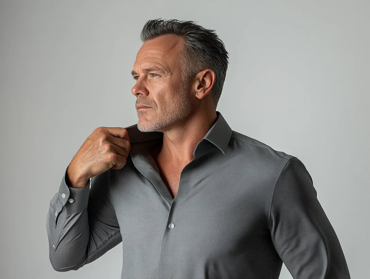 NoCrease | Camisa elástica sin arrugas