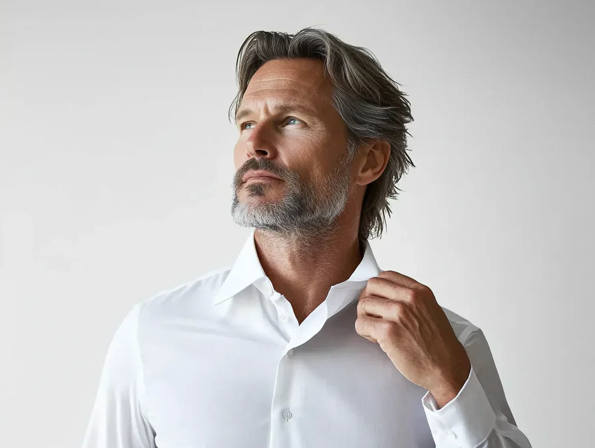 NoCrease | Camisa elástica sin arrugas