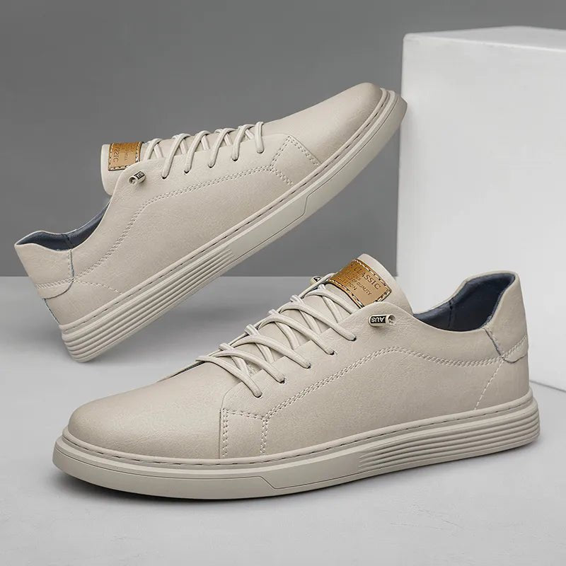 Zapatillas de cuero OXFORDS - Catalina Marbella