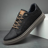 Zapatillas de cuero OXFORDS - Catalina Marbella