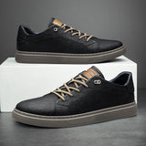 Zapatillas de cuero OXFORDS - Catalina Marbella