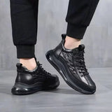 Zapatillas de cuero para hombre con amortiguación de aire - Catalina Marbella