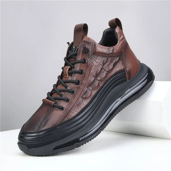 Zapatillas de cuero para hombre con amortiguación de aire - Catalina Marbella