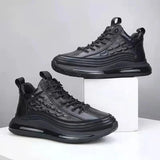 Zapatillas de cuero para hombre con amortiguación de aire - Catalina Marbella