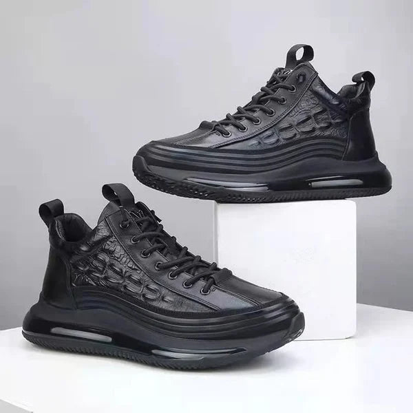 Zapatillas de cuero para hombre con amortiguación de aire - Catalina Marbella