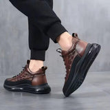 Zapatillas de cuero para hombre con amortiguación de aire - Catalina Marbella