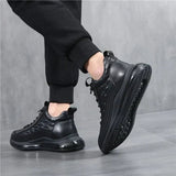 Zapatillas de cuero para hombre con amortiguación de aire - Catalina Marbella