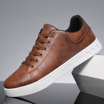 Zapatos casuales planos para hombre con cordones - Catalina Marbella