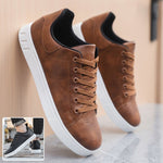 Zapatos casuales planos para hombre con cordones - Catalina Marbella