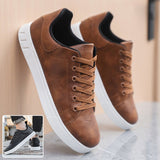 Zapatos casuales planos para hombre con cordones - Catalina Marbella