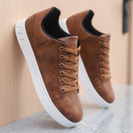 Zapatos casuales planos para hombre con cordones - Catalina Marbella
