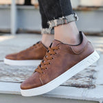 Zapatos casuales planos para hombre con cordones - Catalina Marbella