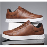 Zapatos casuales planos para hombre con cordones - Catalina Marbella